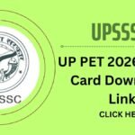 UP PET 2026 Admit Card